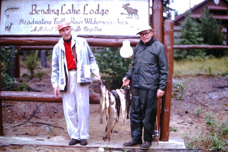 Vintage Photos of People Posing with Fishes in the 1960s