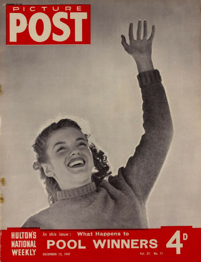 Marilyn Monroe, Picture Post, December 13th, 1947