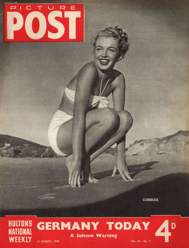 Marilyn Monroe, Picture Post, August 13th, 1949