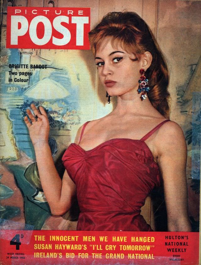Bridget Bardot, Picture Post, March 24th, 1954
