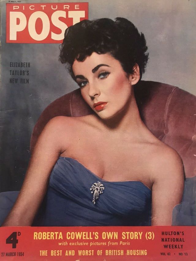 Elizabeth Taylor, Picture Post, March 27th, 1954