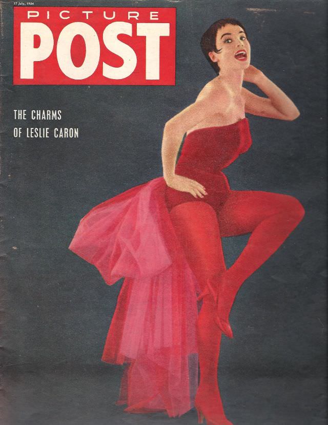 Leslie Caron, Picture Post, July 17th, 1954