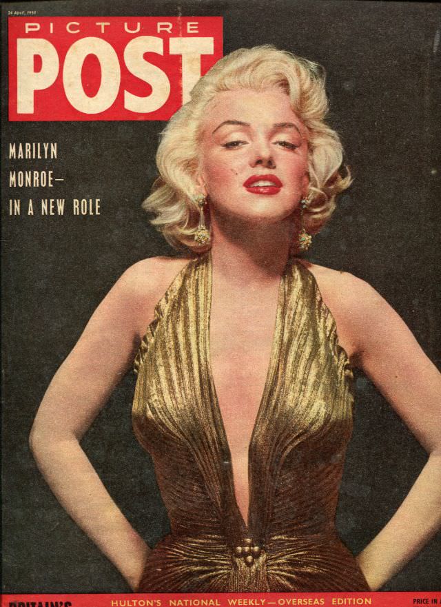 Marilyn Monroe, Picture Post, April 24th, 1954