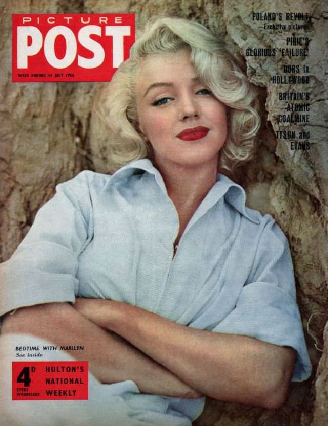 Marilyn Monroe, Picture Post, July 14th, 1956