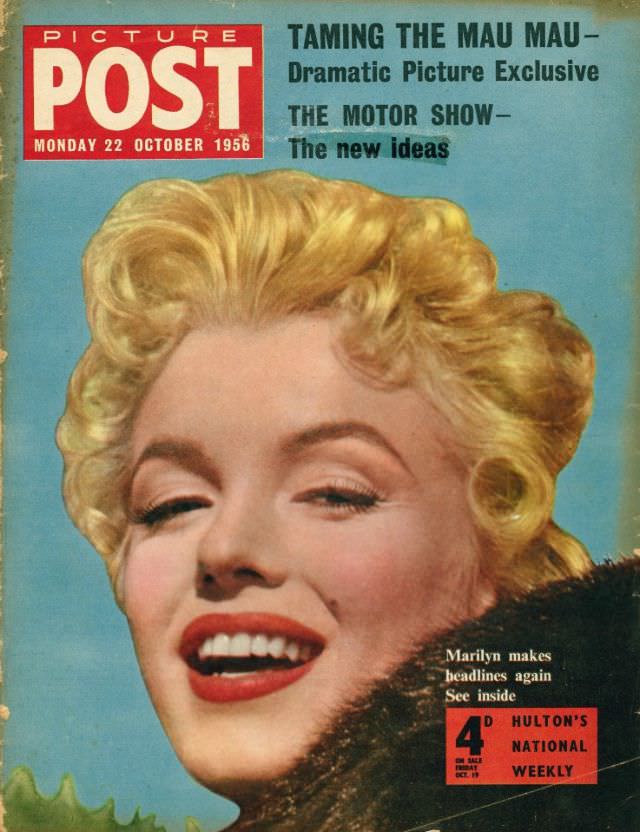 Marilyn Monroe, Picture Post, October 22nd, 1956