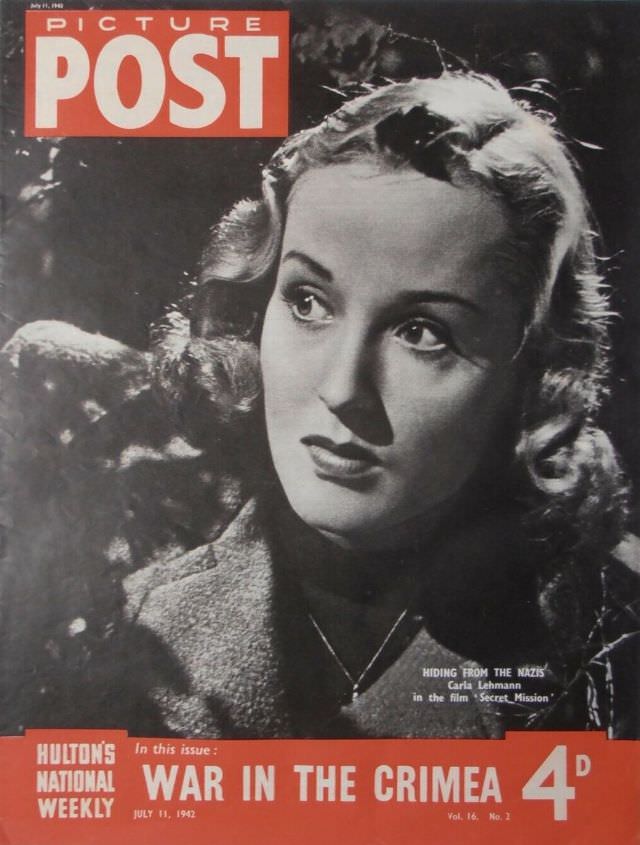 Carla Lehmann, Picture Post, July 11th, 1942