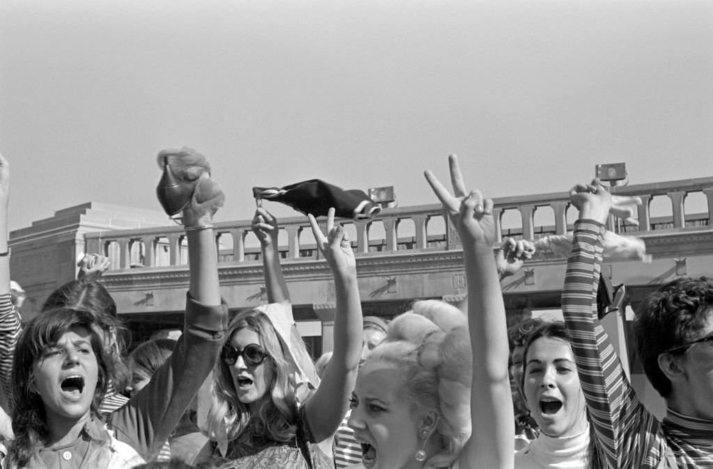 Protesting The Miss America Pageant.