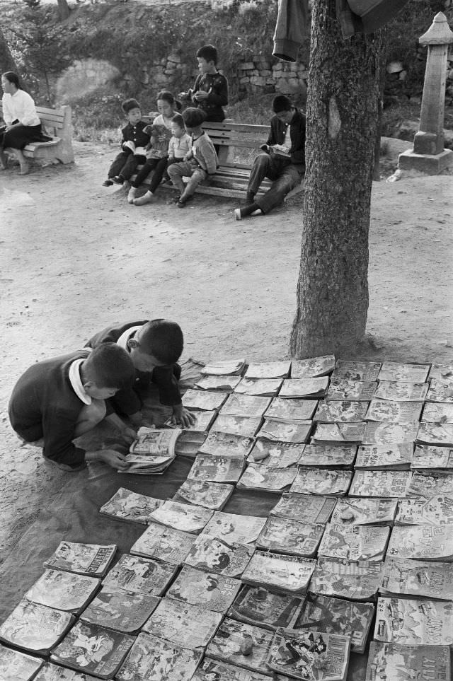 Jangchungdan Park, Seoul, 1950s