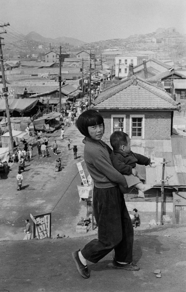 Huam-dong, Seoul, 1960s
