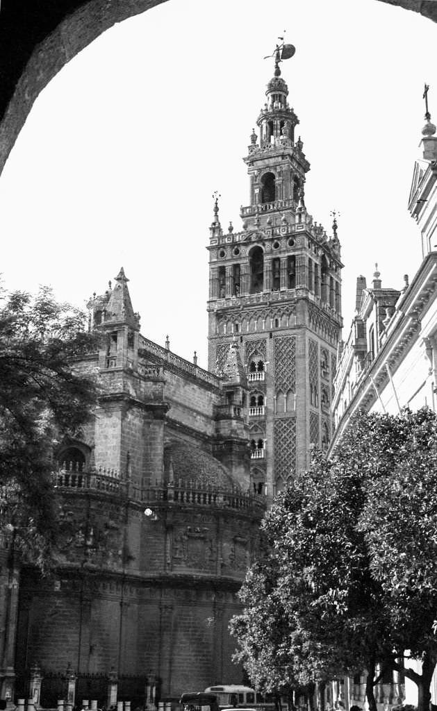 Cathedral in Seville, Andalusia, 1967