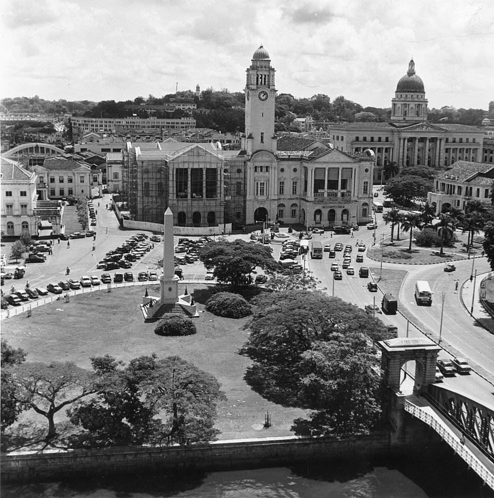 Victoria Memorial Hall in Singapore, 1960