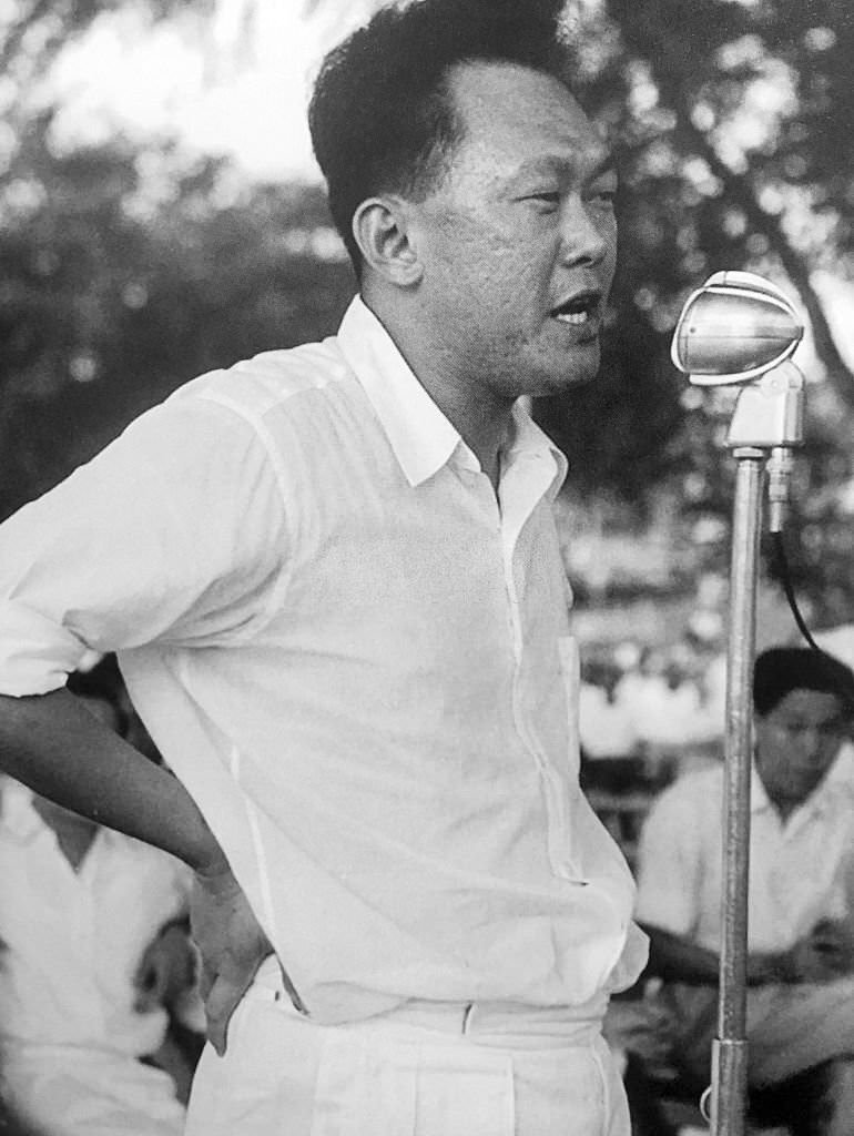 Lee Kuan Yew, first Prime Minister of Singapore, 1960