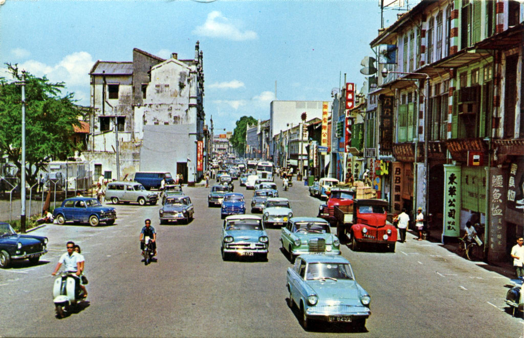 North Bridge Road, Singapore 1960s