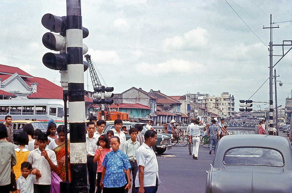 On Serangoon Road in 1966.