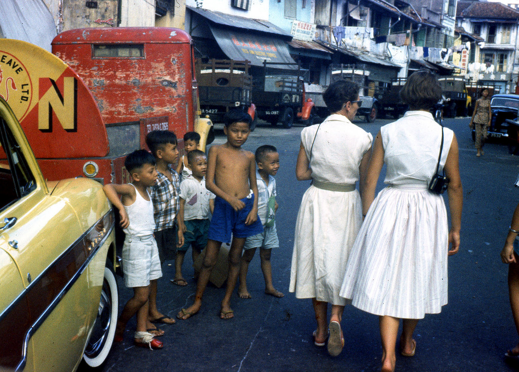 Singaporean children in 1961.