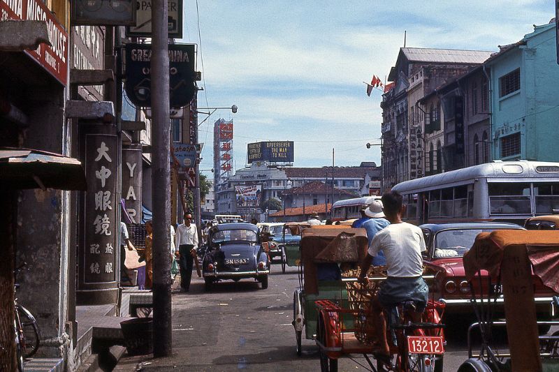 Looking towards the Capitol Theatre, 1960s