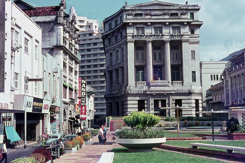 Raffles Place, 1960s