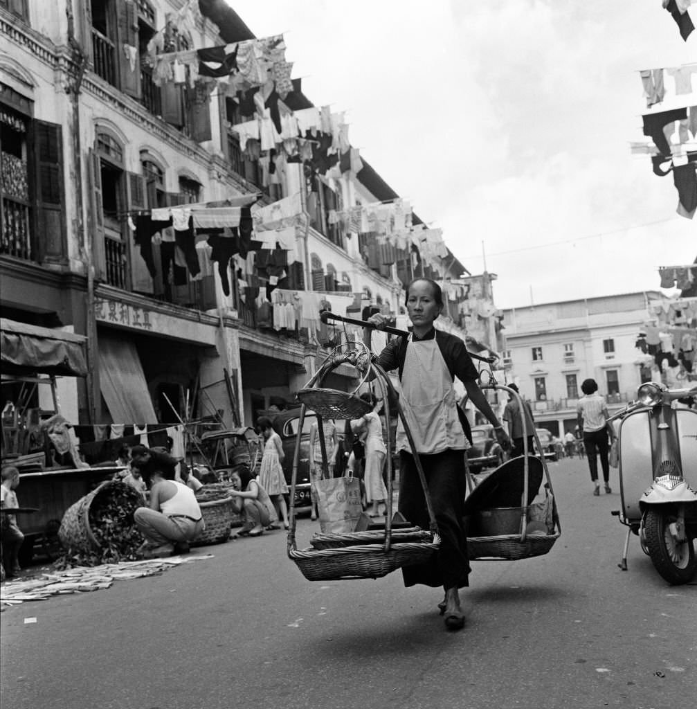 Chinatown, Singapore, 1962