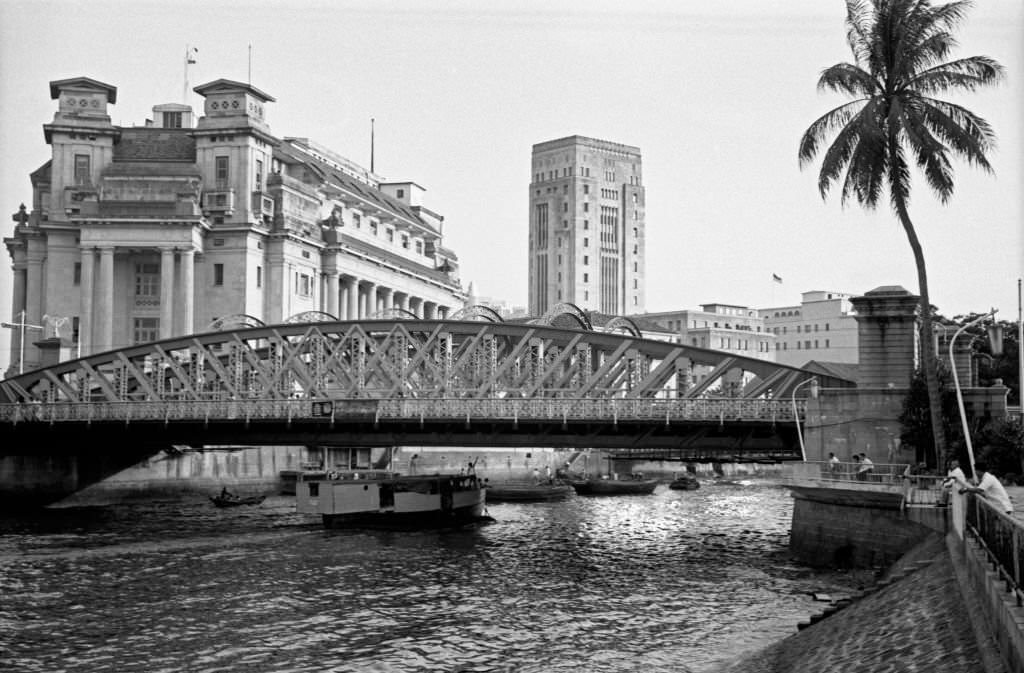 Bridge across the River Singapore, 1962