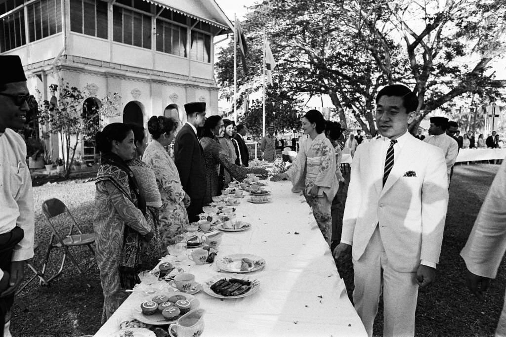 Crown Prince And Crown Princess Visit to Singapore., 1970s