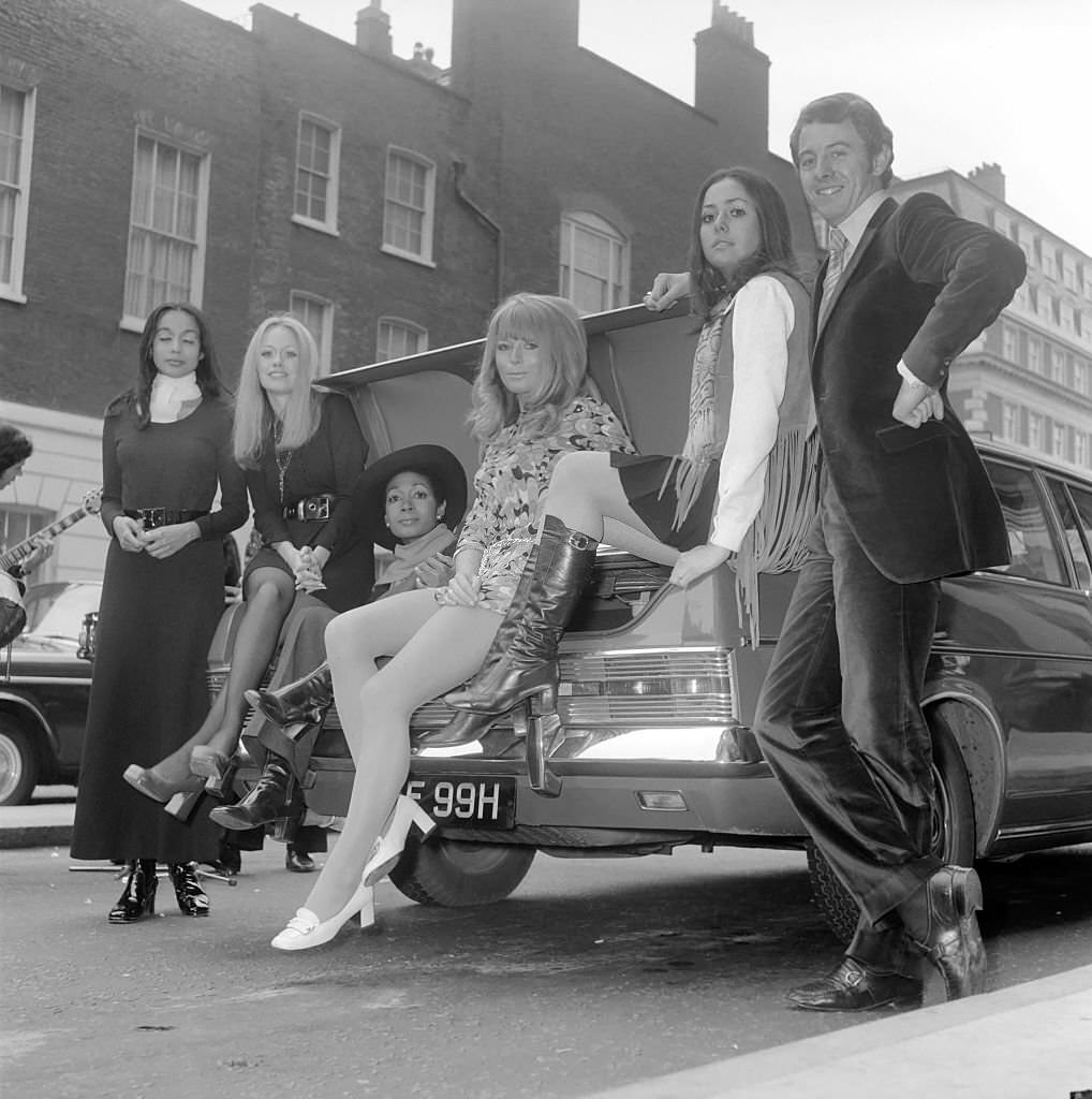 Pirelli Limited photshoot in Singapore, 1970.