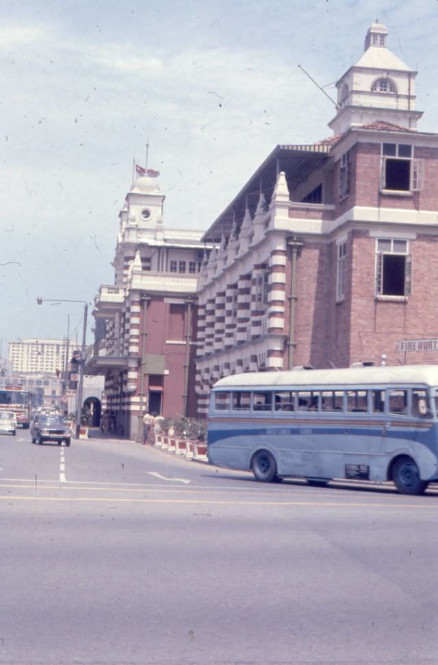 Hill Street Central Fire Station, Singapore, 1978