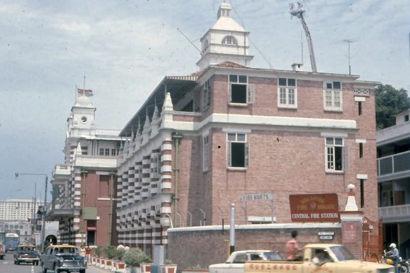 Hill Street Central Fire Station, Singapore, 1978