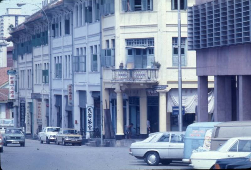 River Valley Road and Mohd Sultan Road, Singapore, 1978