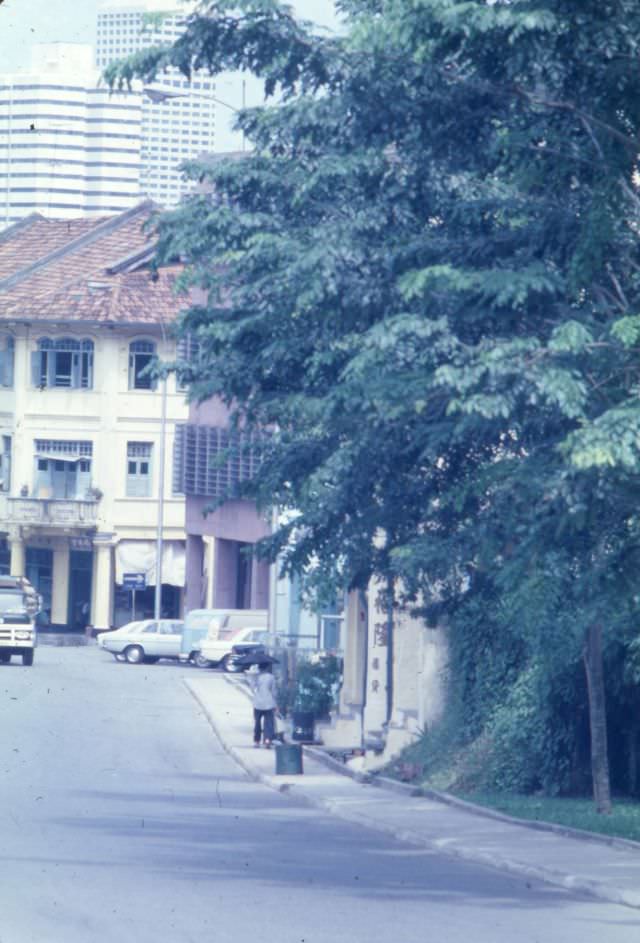 River Valley Road near Mohd Sultan Road, Singapore, 1978