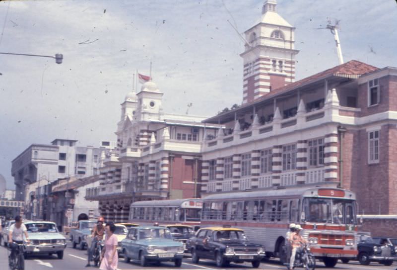 Singapore street scenes, 1970s