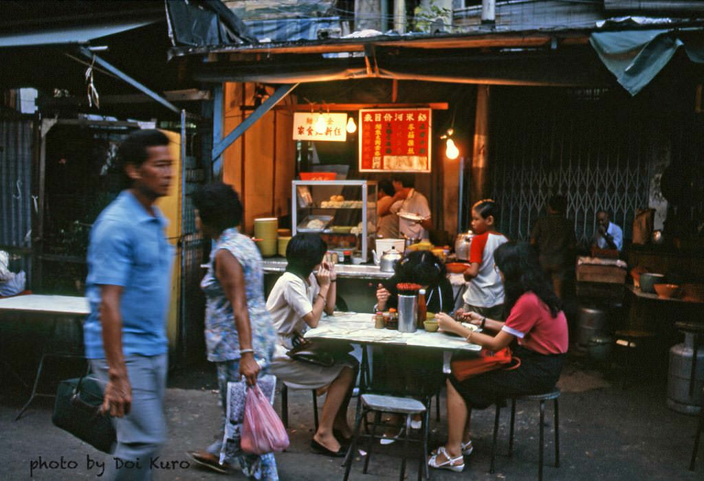 Street stall, 1984