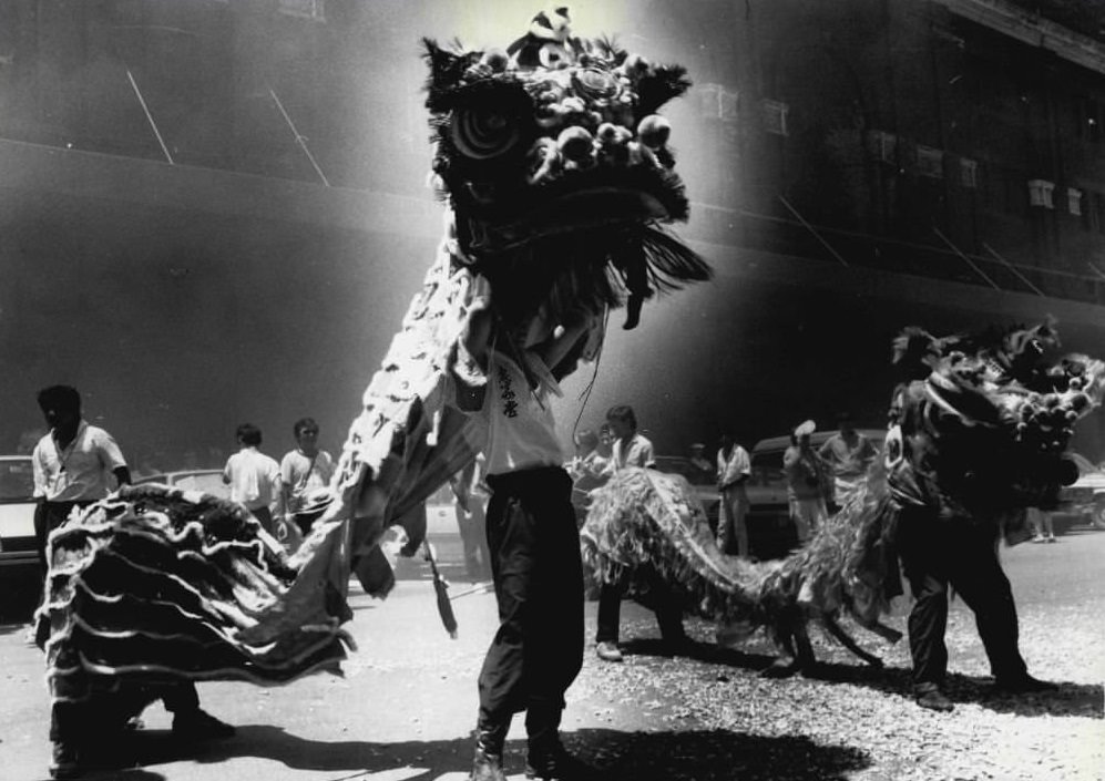 Chinese new year celebrations in Singapore, 1987