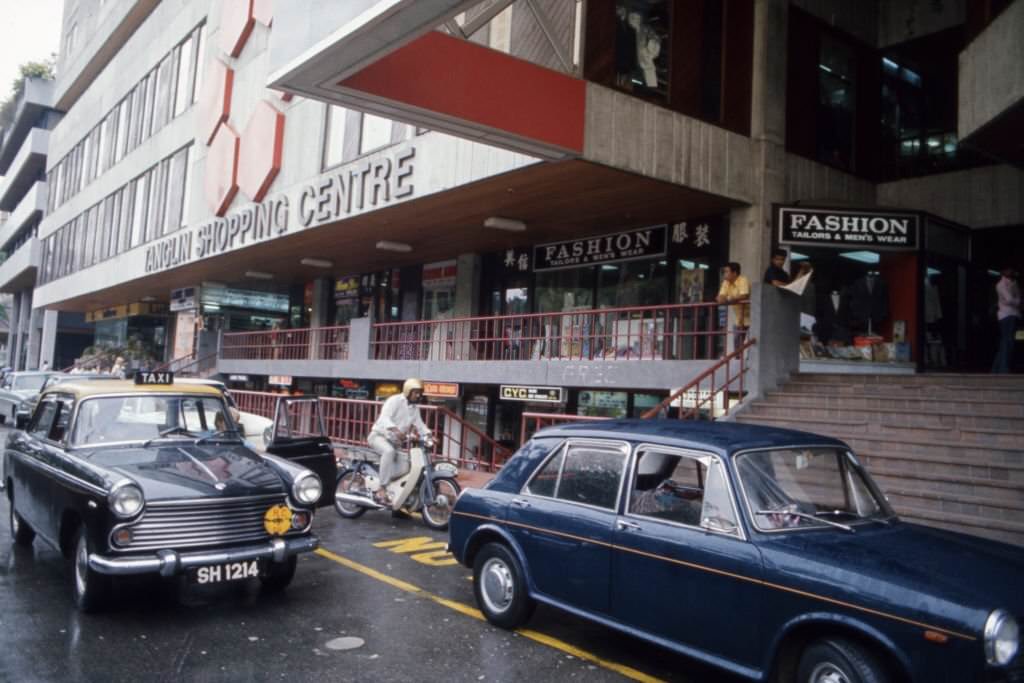 The Tanglin Shopping Center in Singapore, March 1981.
