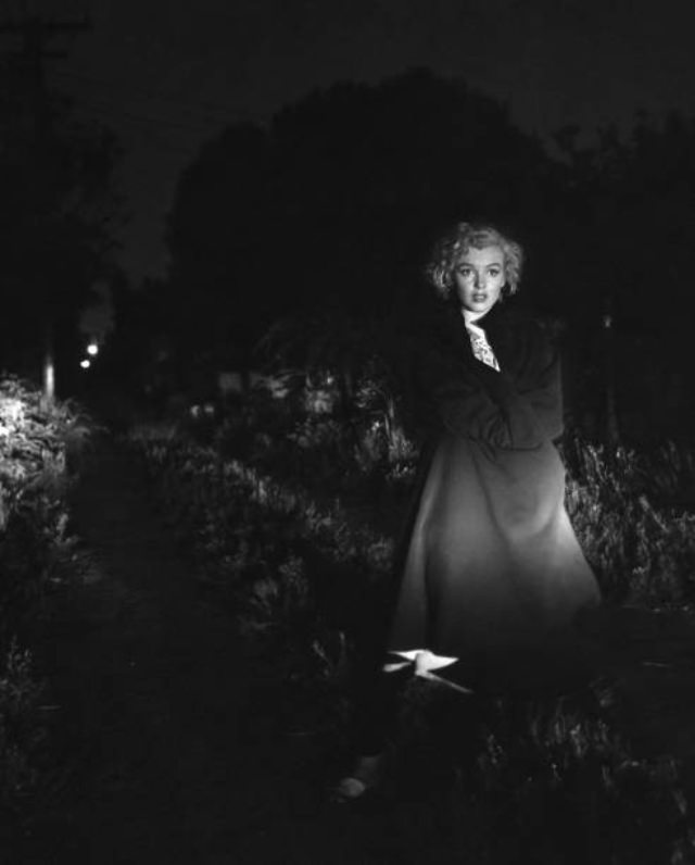 Dark Side of Marilyn Monroe: Sad Photos of Sleepless Monroe by Andre de Dienes, 1953