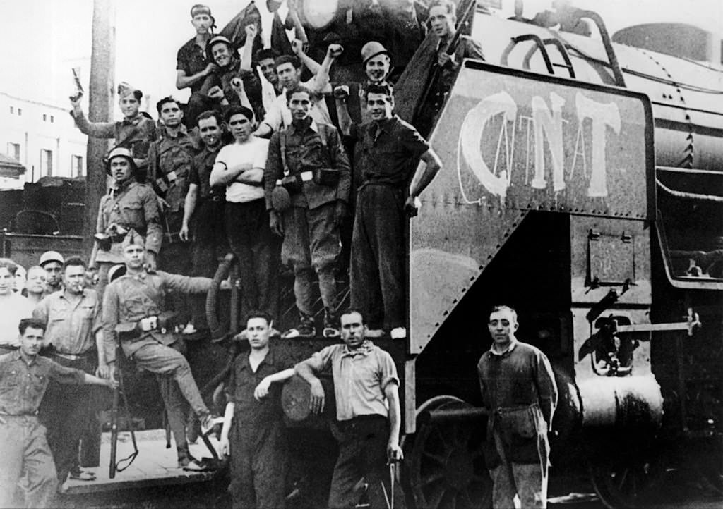 Loyalist Troops in Barcelona, 1936