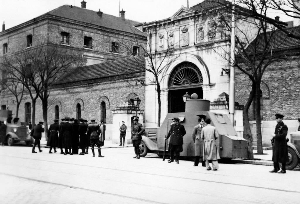 A prison in Madrid where dozens of Nationalist politicians and rebellious military were executed on August 22, 1936.