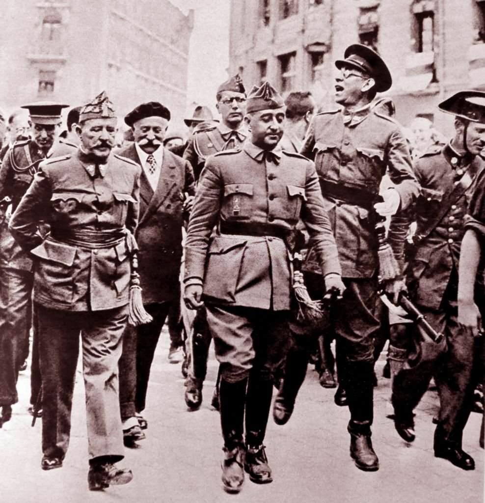 Spanish Civil War nationalist leaders.