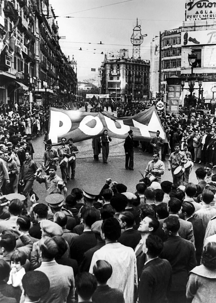 Anniversary of the Catalonian Revolution, 1936.