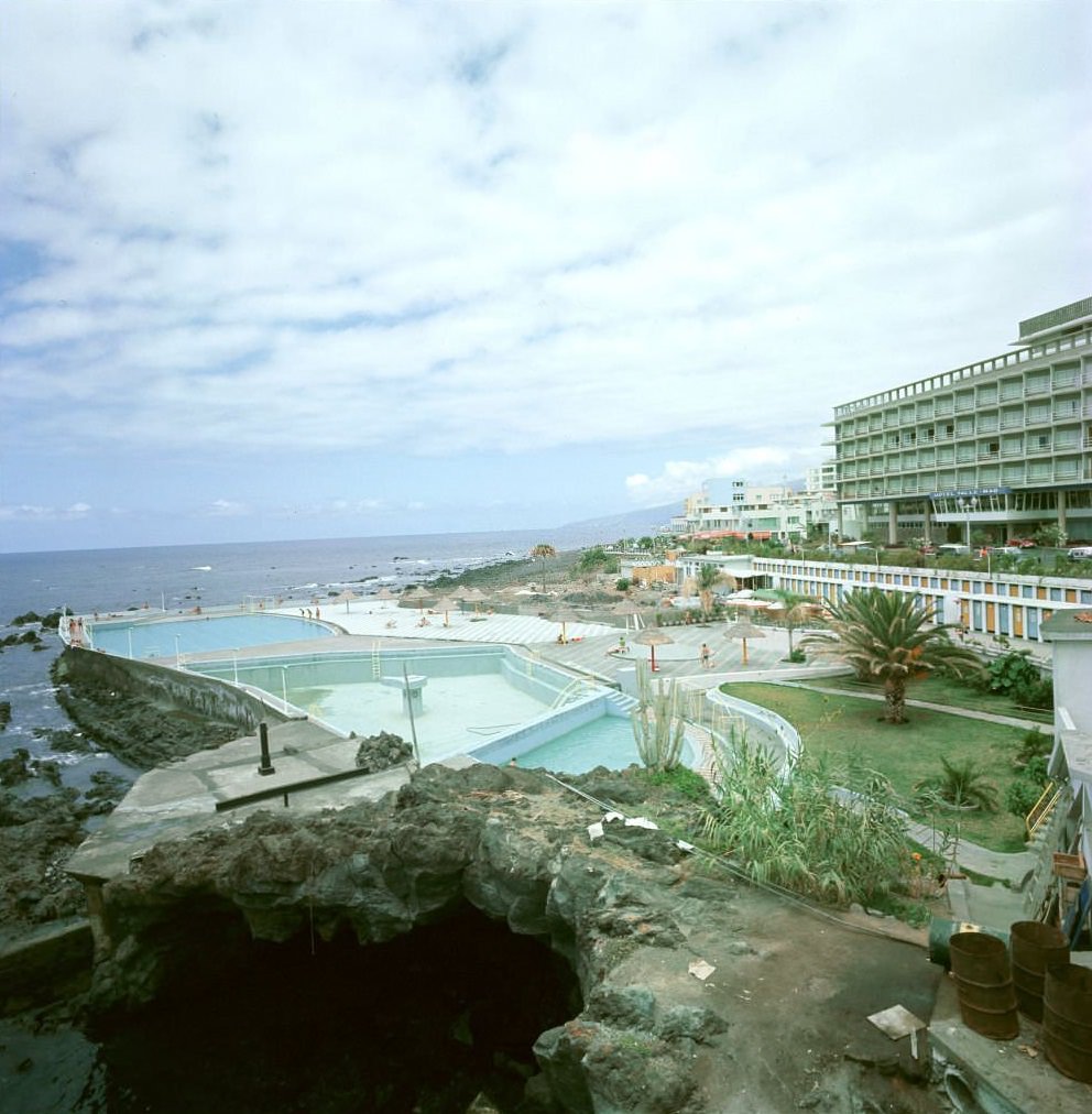 Tourism, hotel on Tenerife 1970
