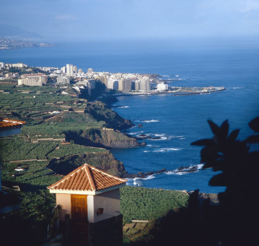 Trip to Tenerife, Spain 1970s.