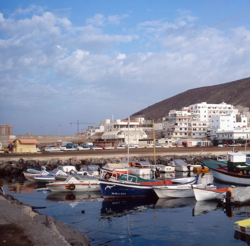 A journey to the volcanic island Tenerife, Spain 1970s.