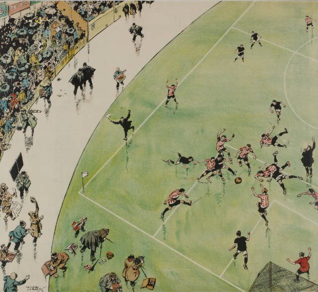 Football, from “Humours of London”