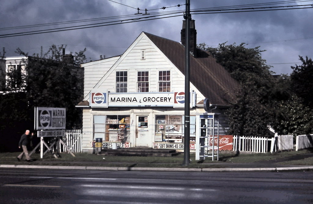 Marina Grocery at 7007 Main Street, Vancouver, 1984