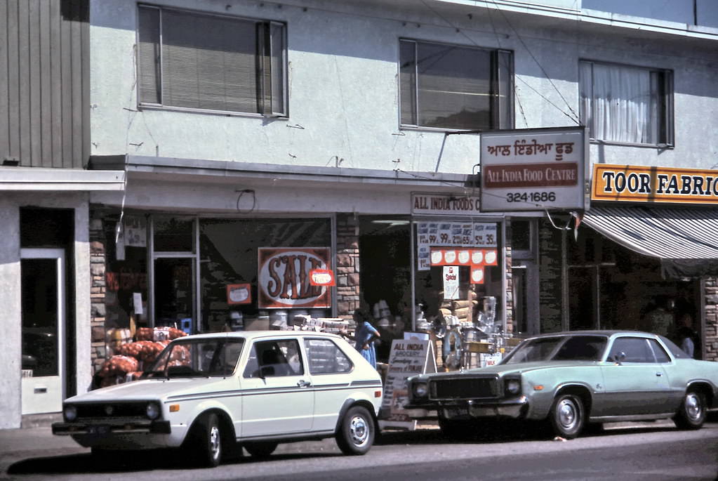 All India Food Centre at 6622 Main Street, Vancouver in 1984
