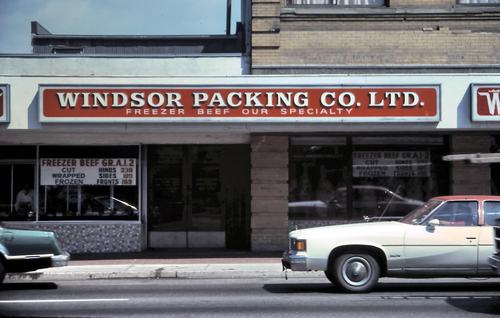 Windsor Packing at 4110 Main Street, Vancouver 1984.