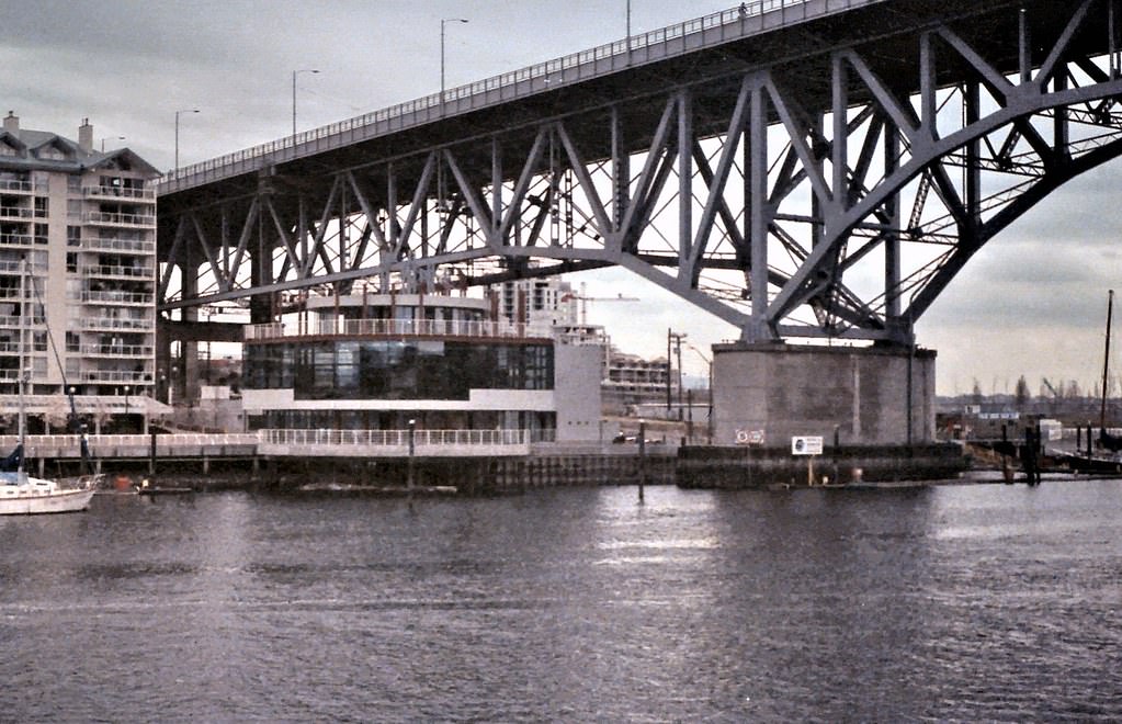 Granville Street Bridge, False Creek, Vancouver, 1989