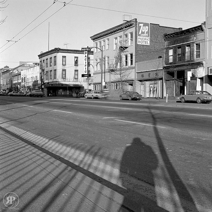 Pacific Hotel, Main Street, Vancouver, 1984