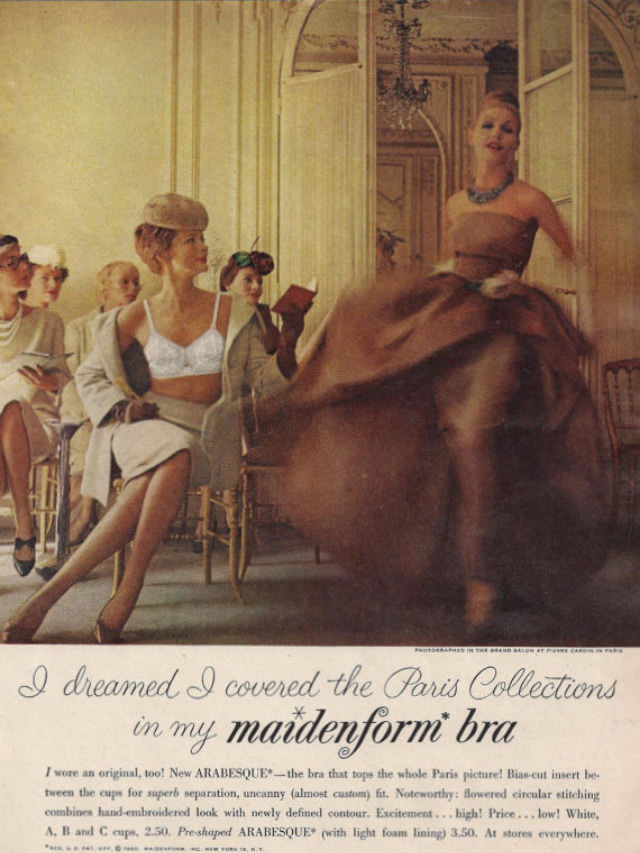 'I Dreamed..': Vintage Maidenform Bra Ads from the 1940s and 1950s