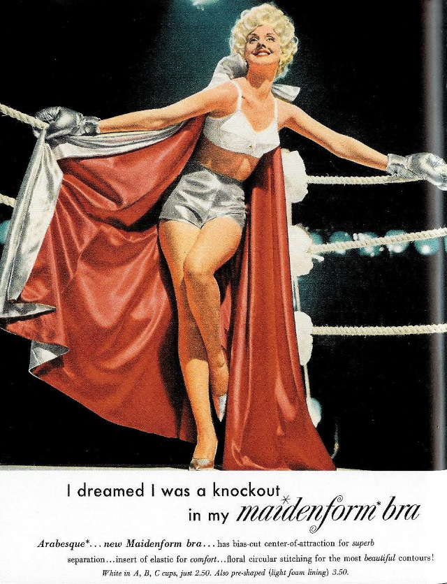 'I Dreamed..': Vintage Maidenform Bra Ads from the 1940s and 1950s