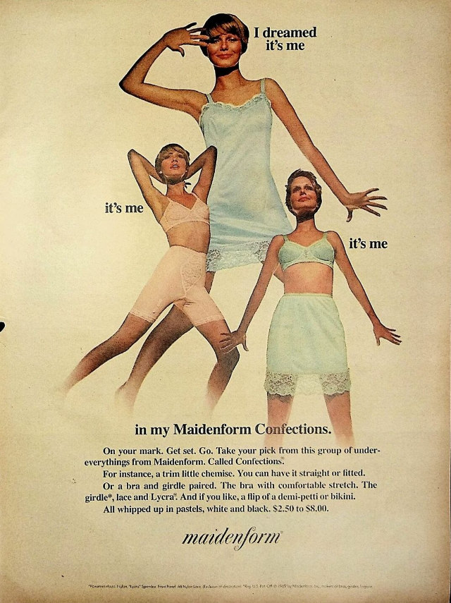 'I Dreamed..': Vintage Maidenform Bra Ads from the 1940s and 1950s